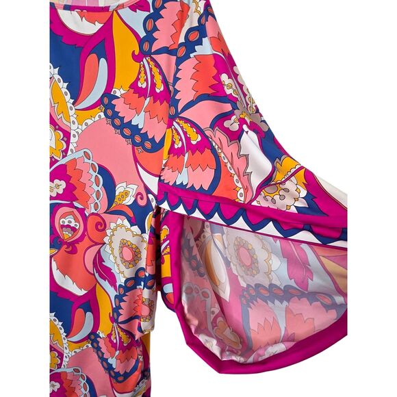 Trina Turk Sevilla Tunic Cover Up Large - Picture 5 of 9